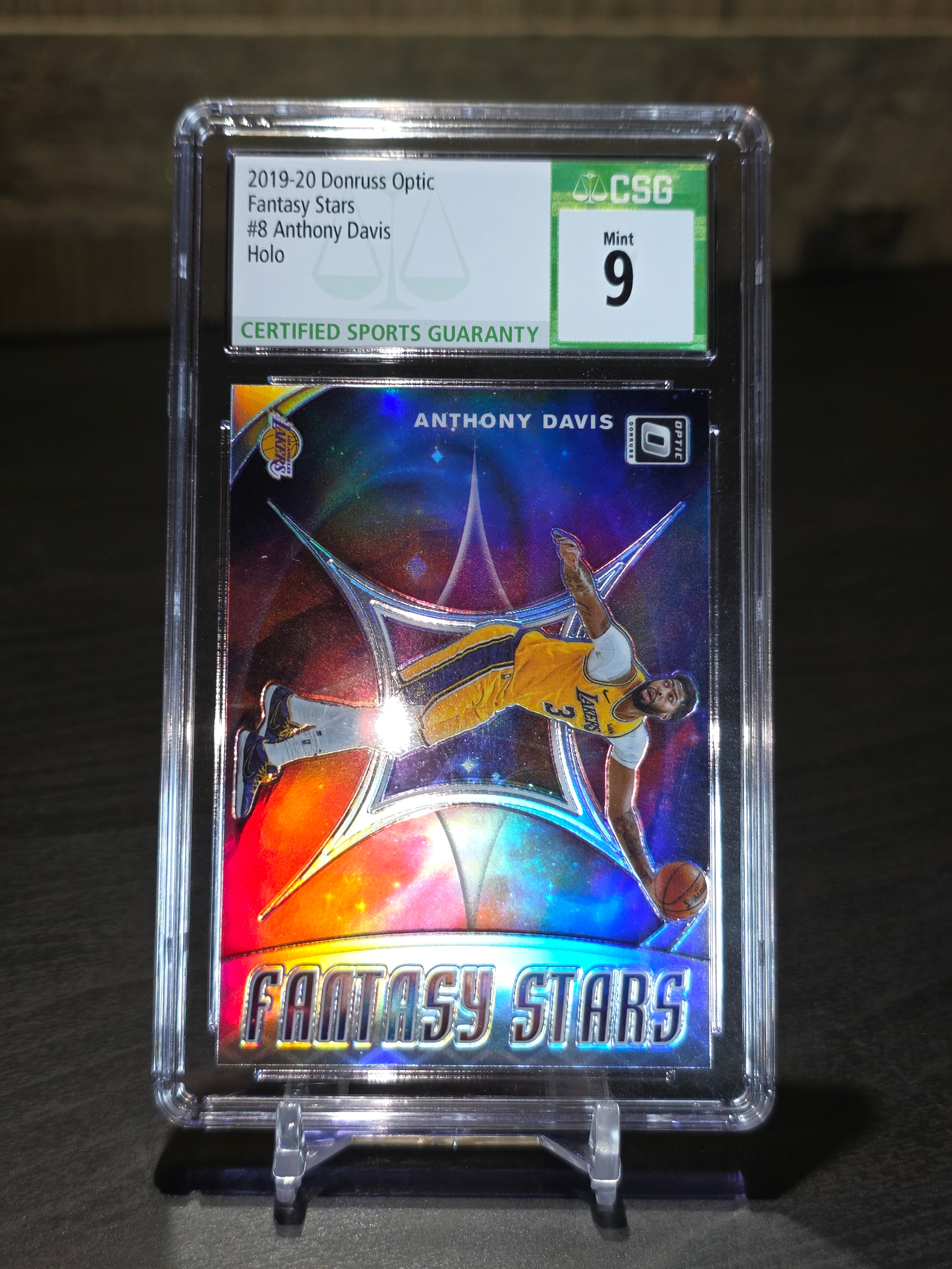 Anthony Davis Graded Card