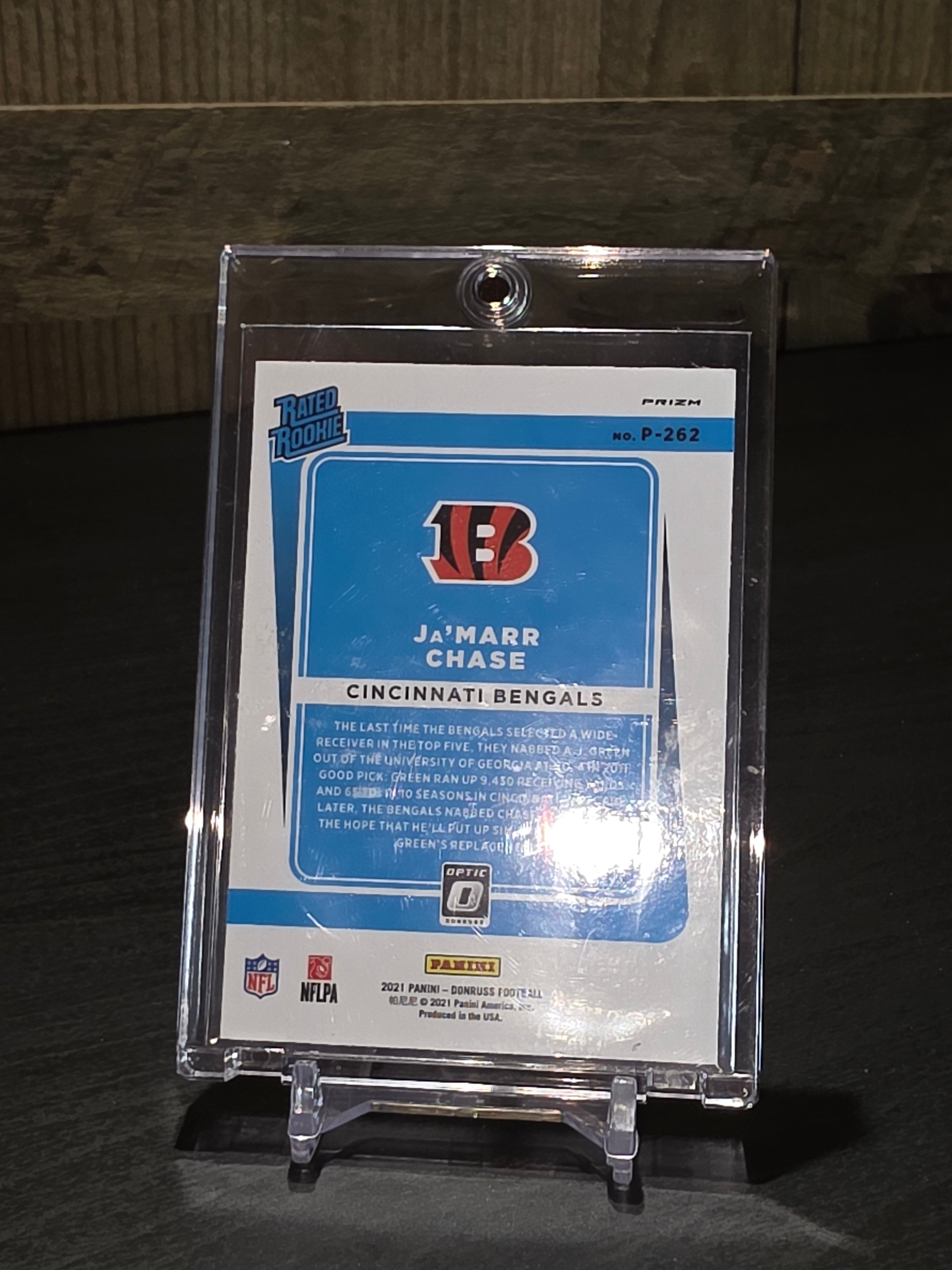 Jamar Chase Rated Rookie Card