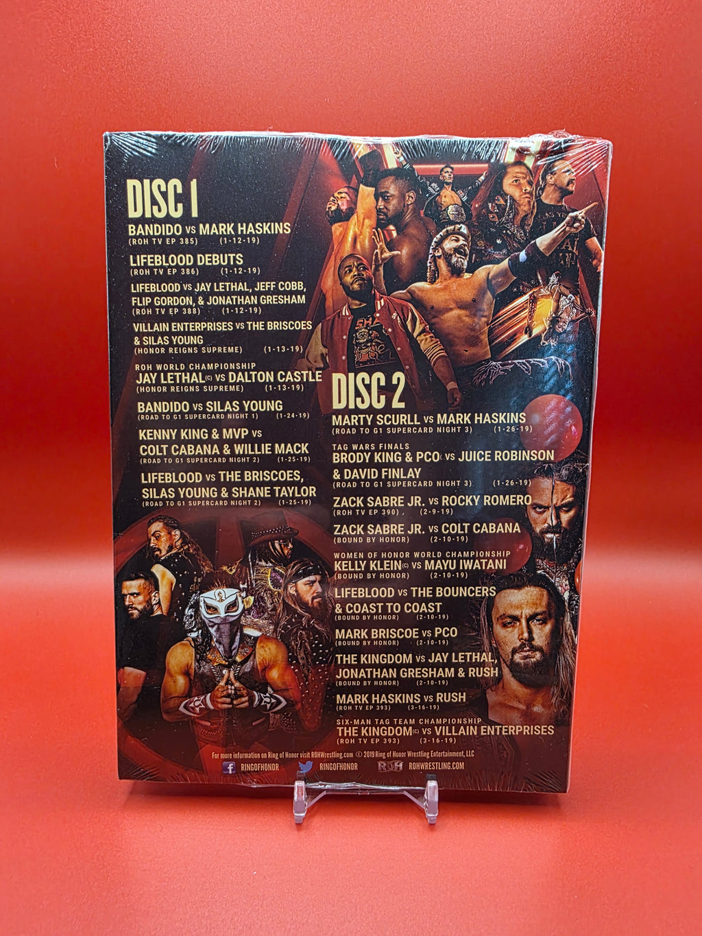 ROH Wrestling DVD