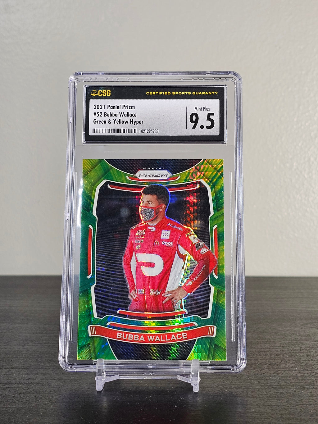 Bubba Wallace Graded Card