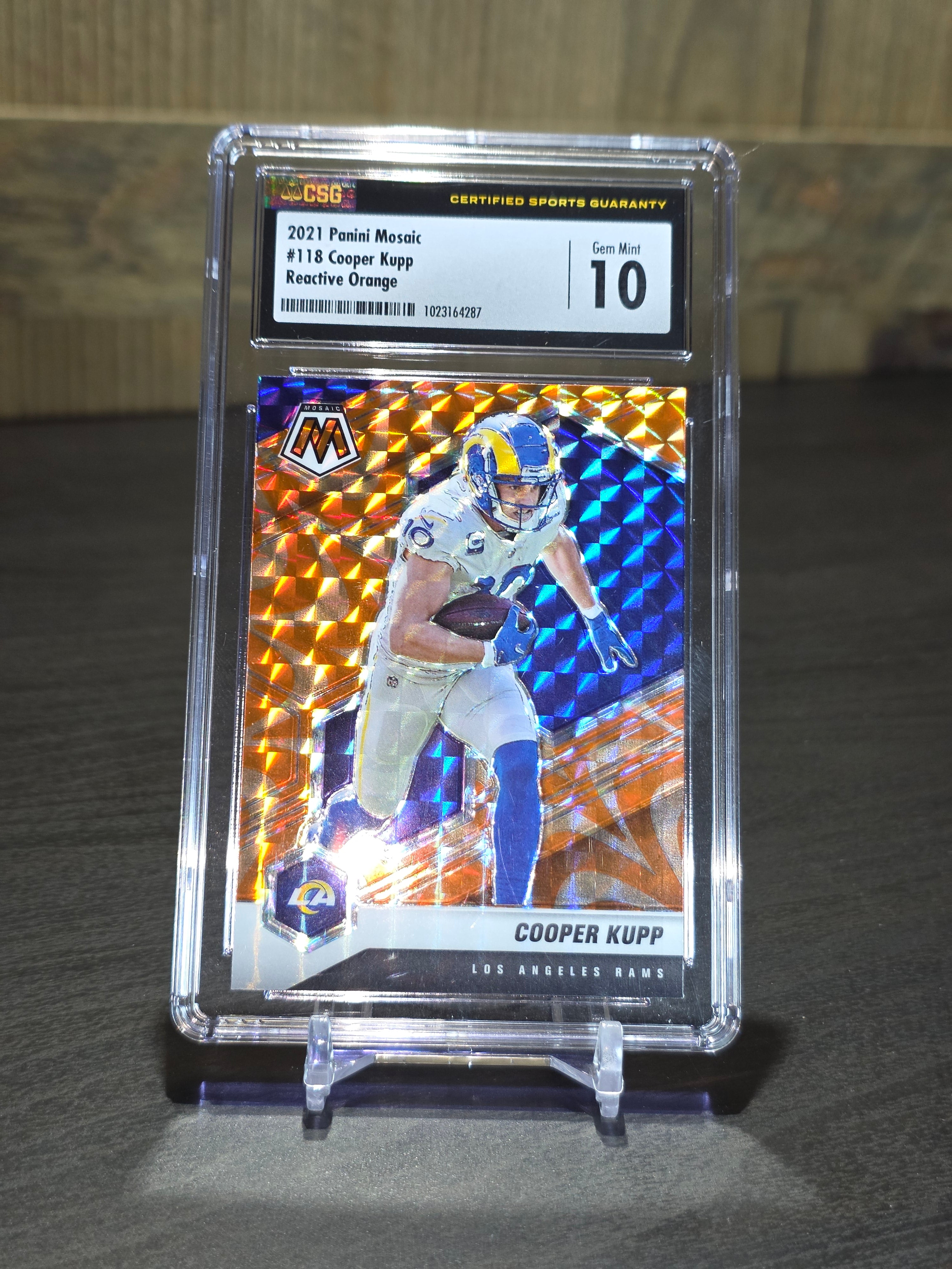 Cooper Cupp Graded Card