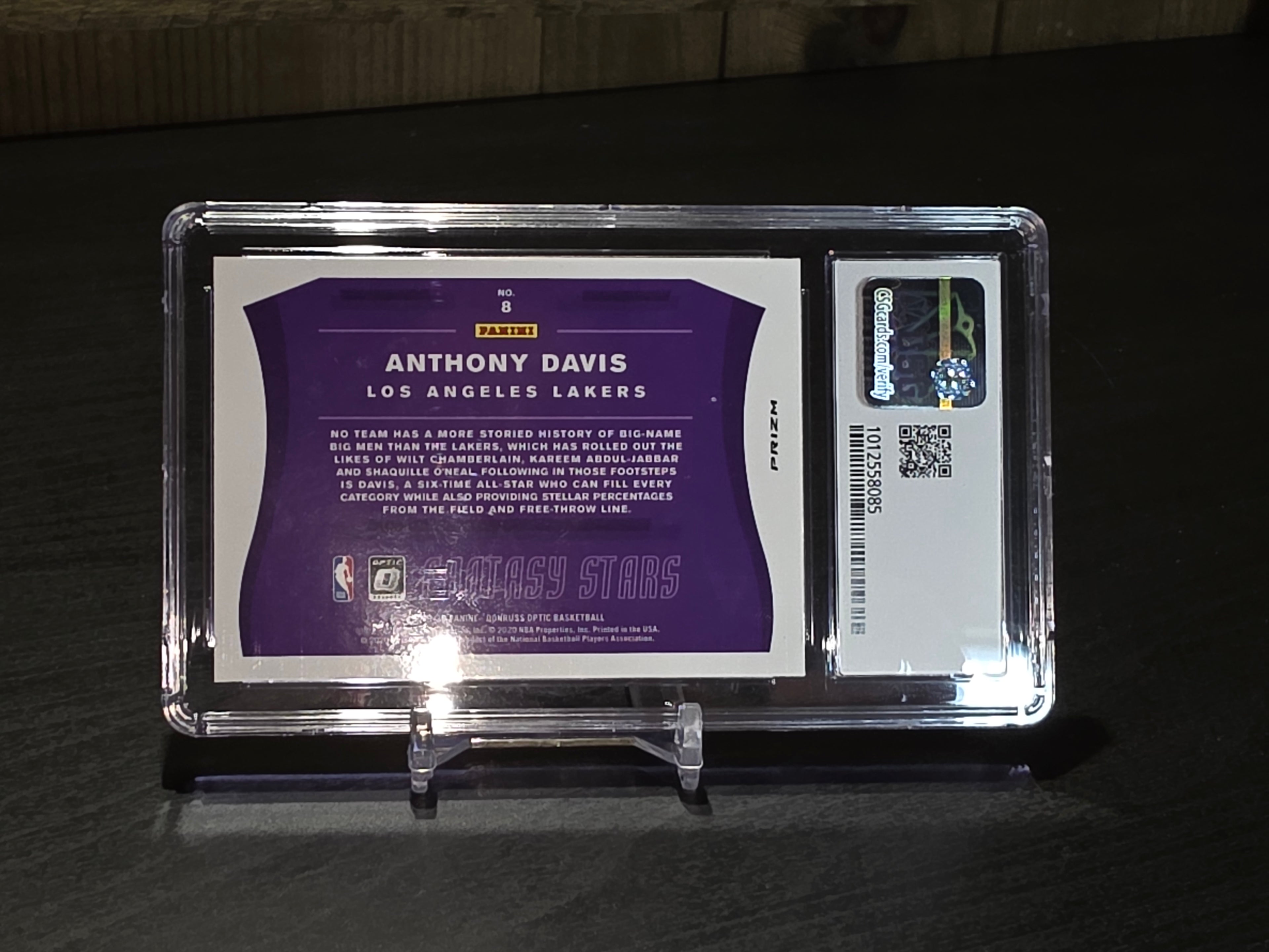 Anthony Davis Graded Card