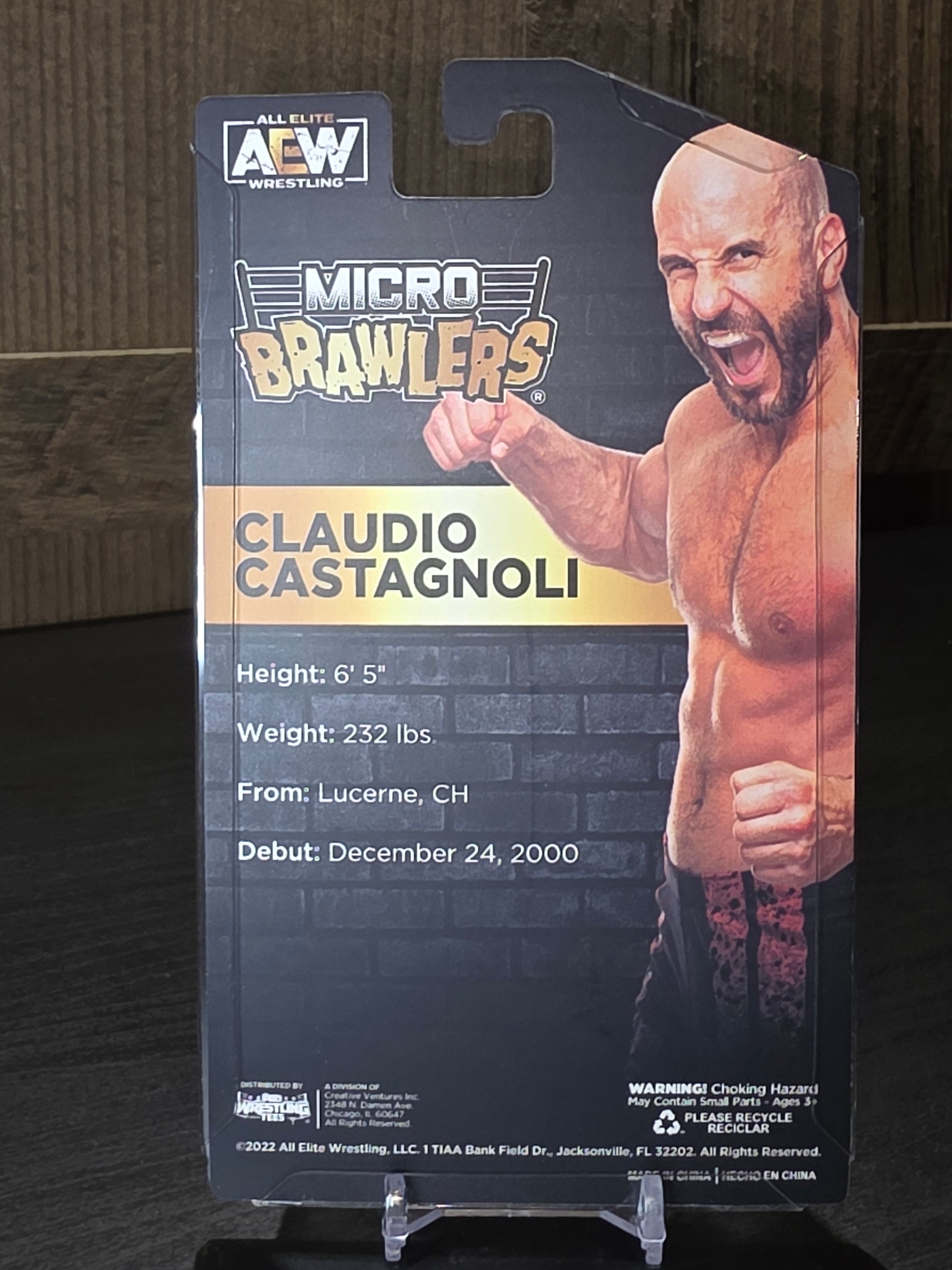 Microbrawlers Claudio Castagnoli