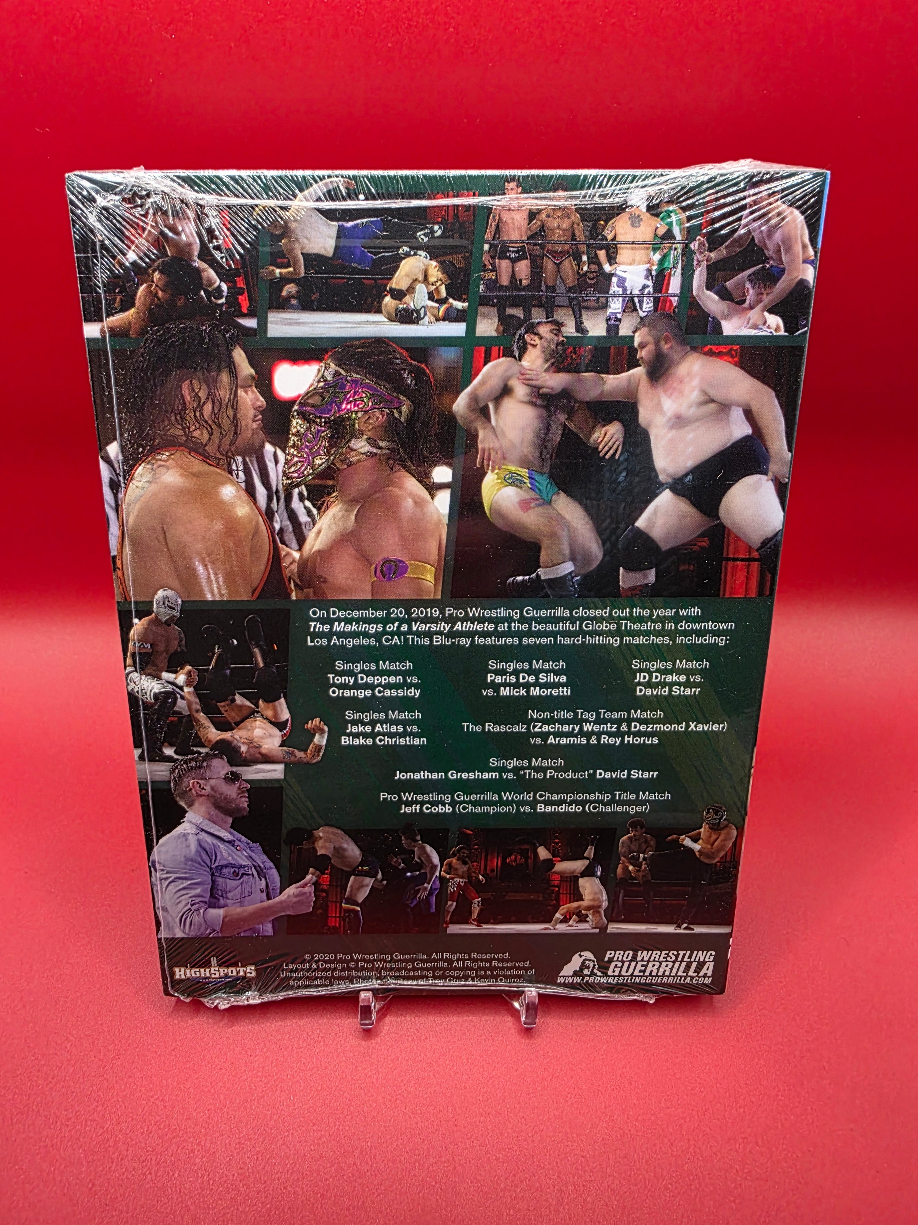 Wrestling Blu-ray